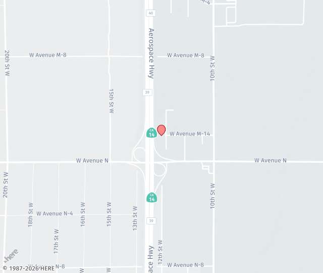Location Map: 41301 12th St W Palmdale, CA 93551